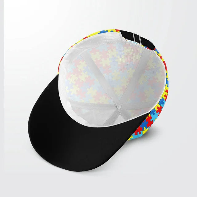 Dad and Son Best Friends For Life, Autism Baseball Cap