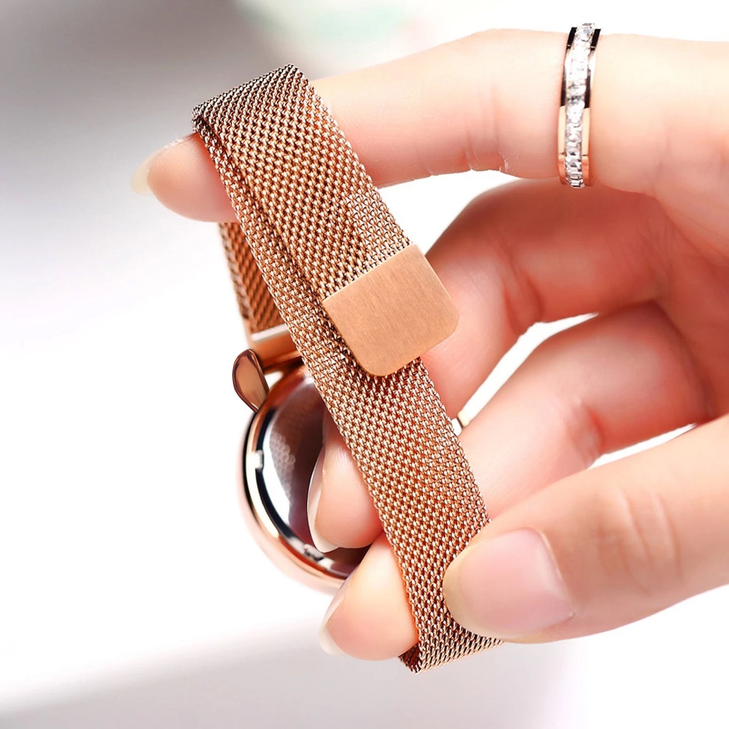 Autism Mesh Strap Quartz Watch