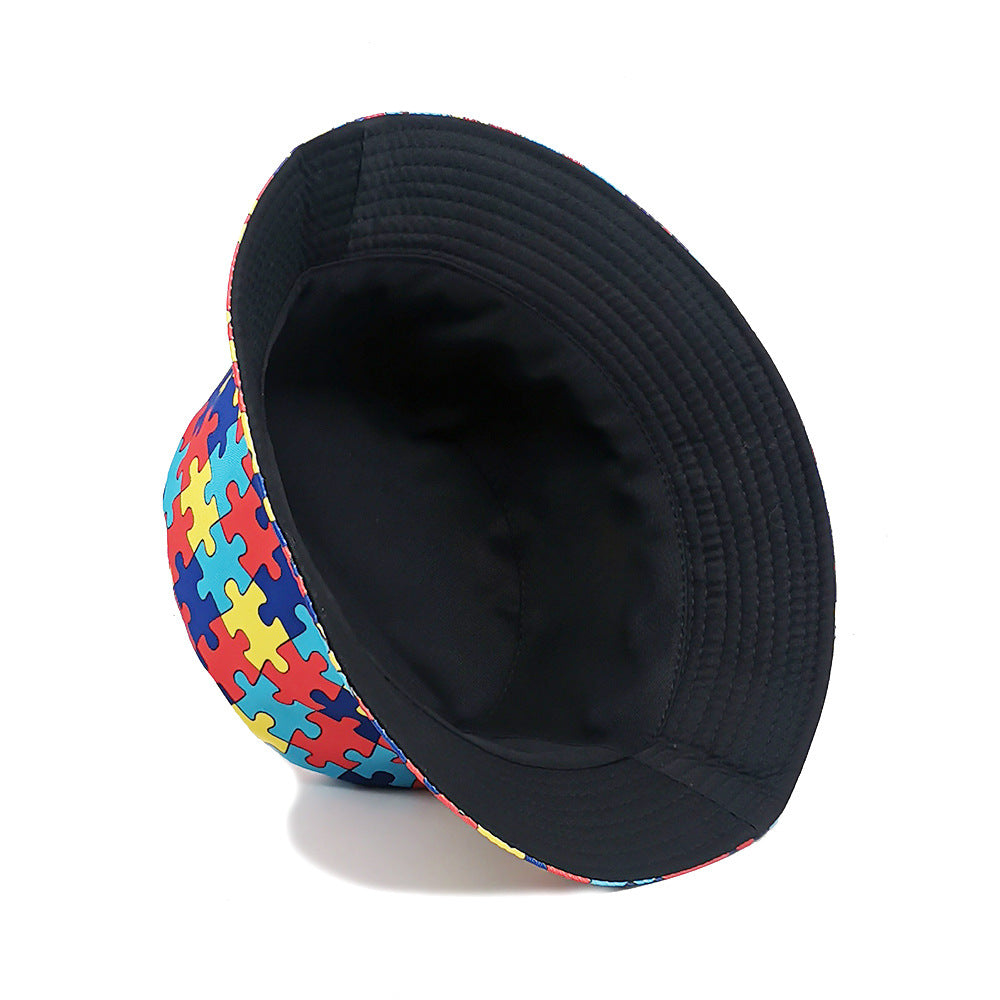 Autism Puzzle Bucket Hat (Buy 1 Get 1 Free - 2 Hats Total)