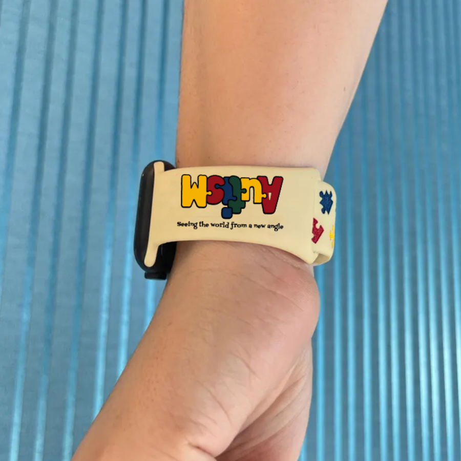 Autism Silicone Band Watch : Seeing The World From A Different Angle