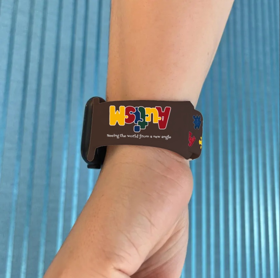 Autism Silicone Band Watch : Seeing The World From A Different Angle