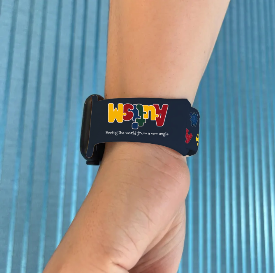 Autism Silicone Band Watch : Seeing The World From A Different Angle