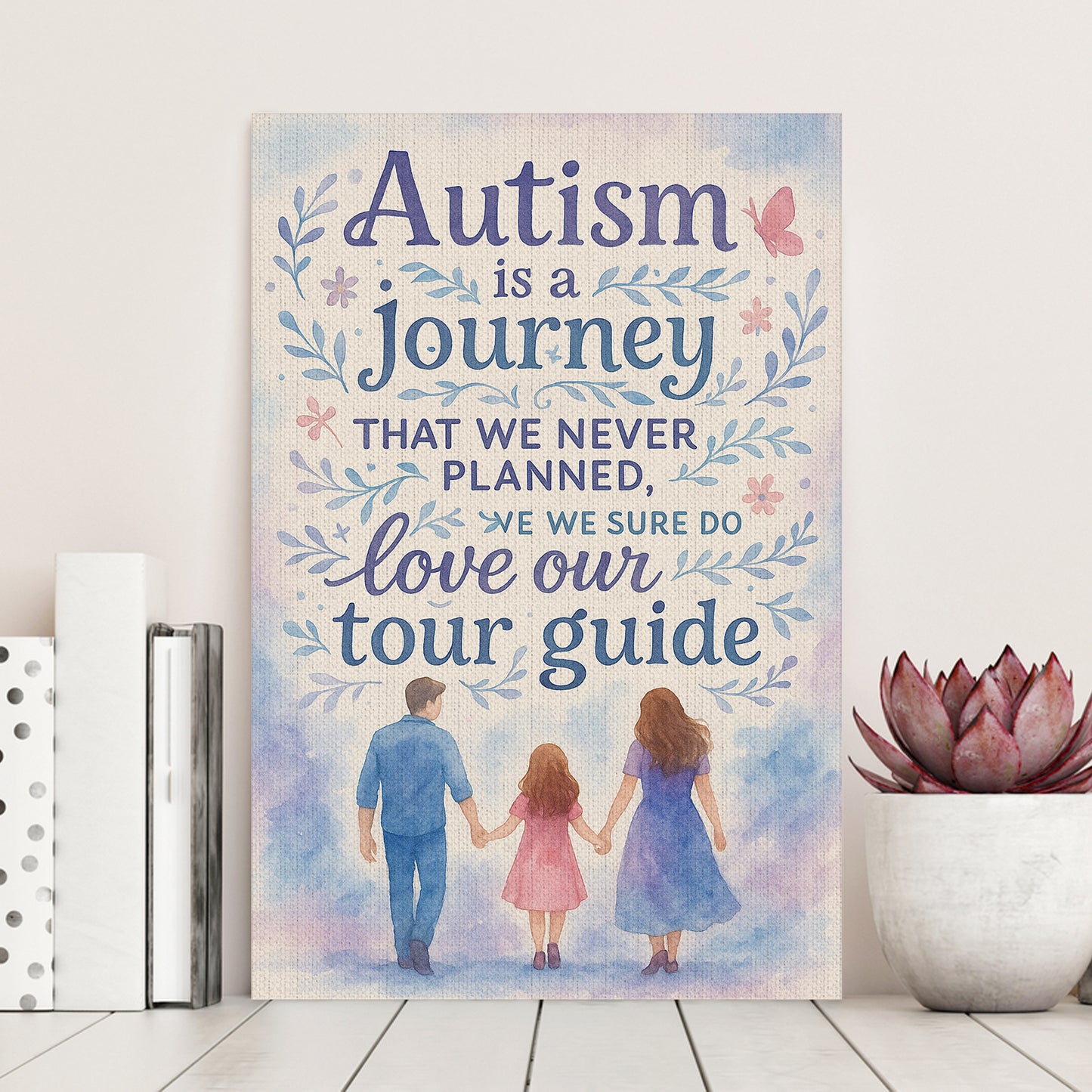 Autism Journey Poster/Canvas – We Love Our Guide