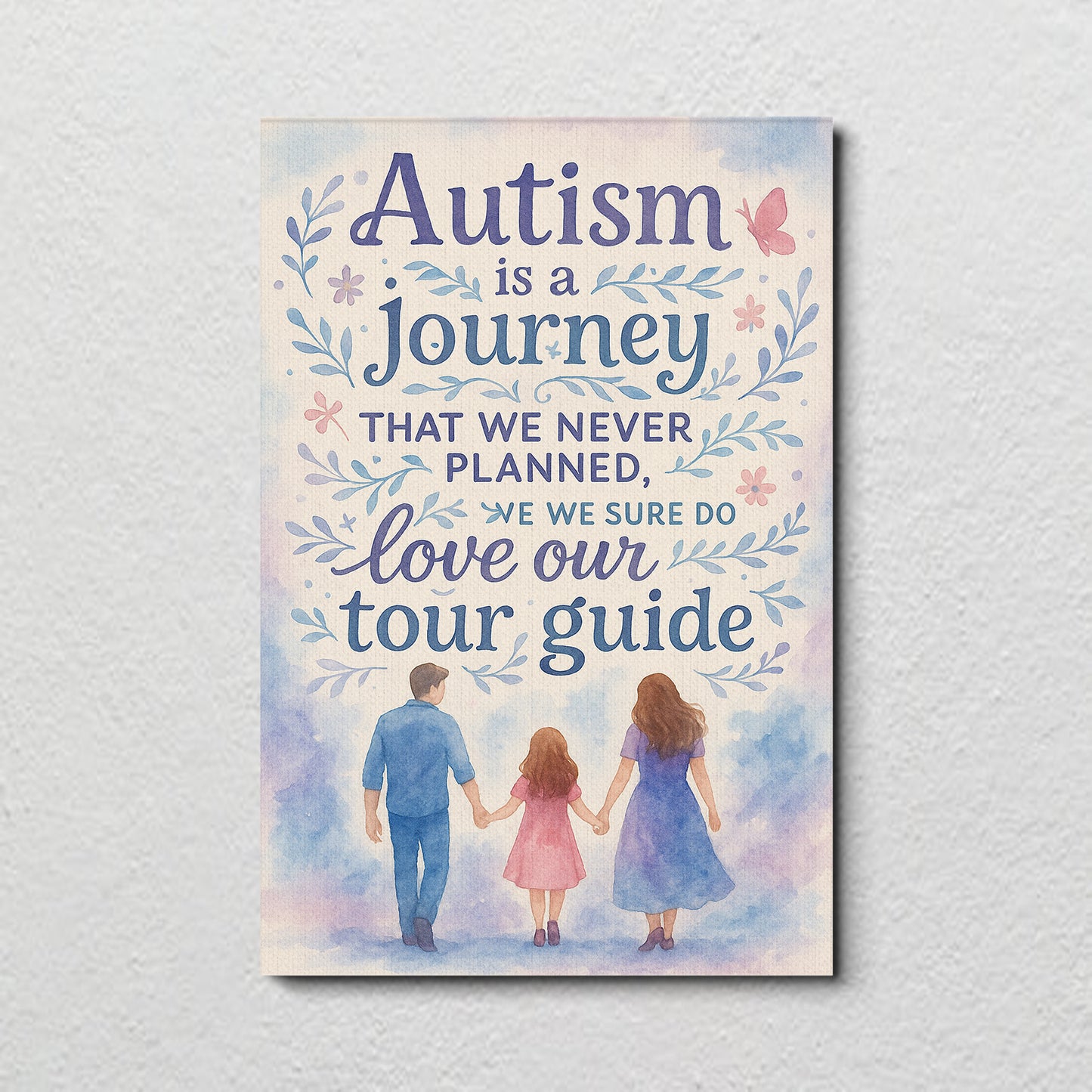 Autism Journey Poster/Canvas – We Love Our Guide