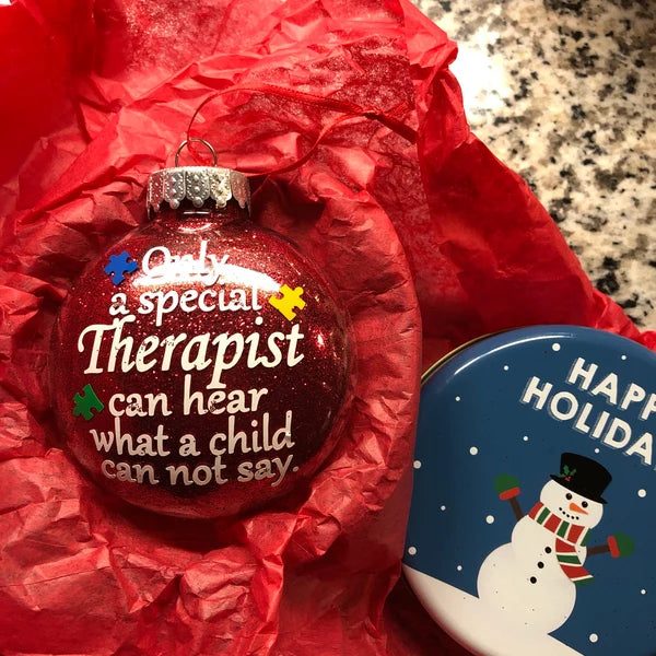 Special needs Teacher Gift Ornament Autism