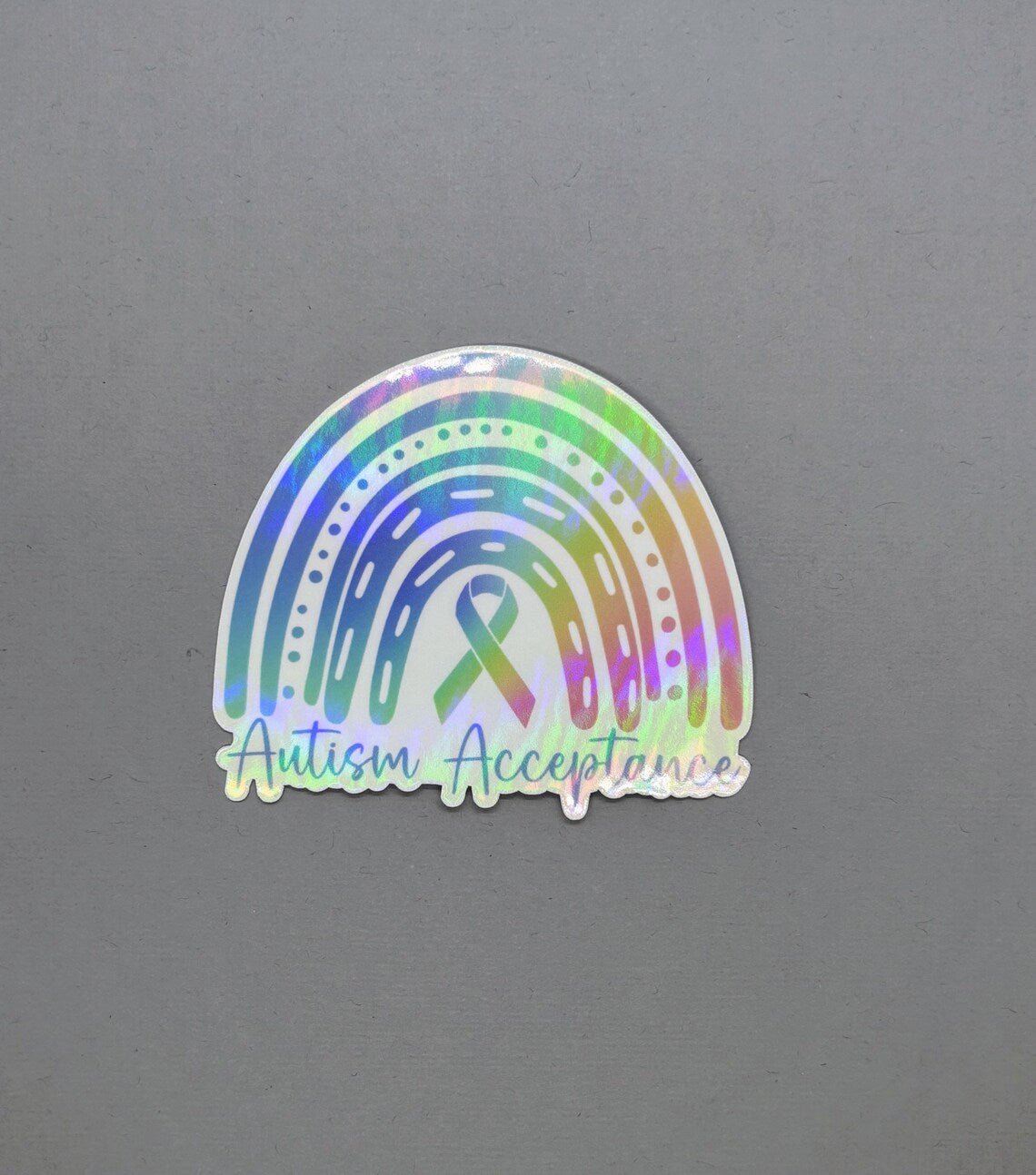 Autism Holographic Sticker : Autism Acceptance