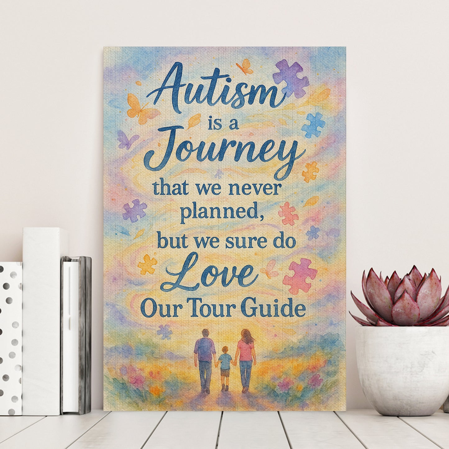 Autism Journey Poster/Canvas – We Love Our Guide
