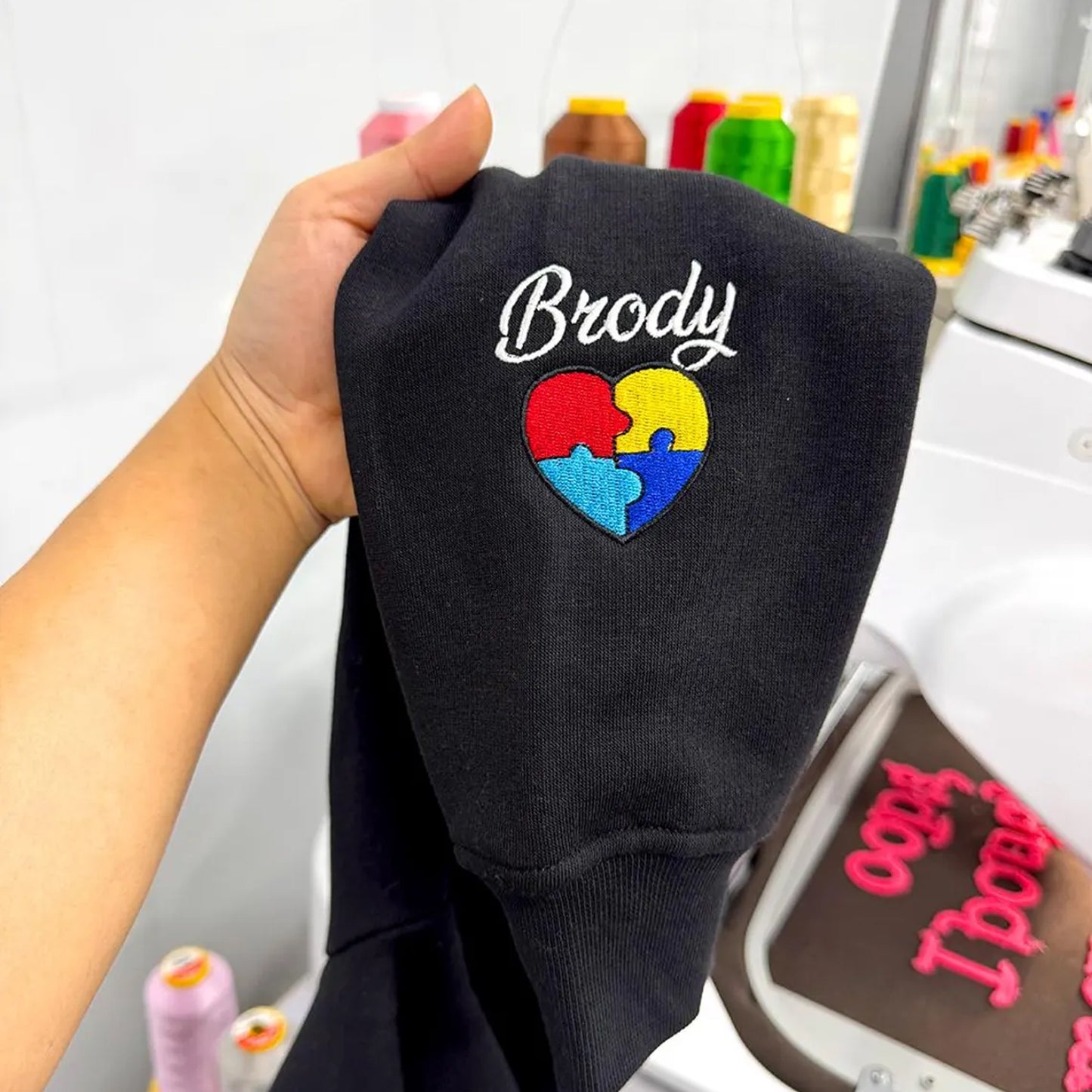 Autism Awareness Embroidered Shirts