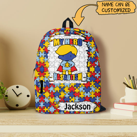 Autism Backpack : My Hero Has Autism