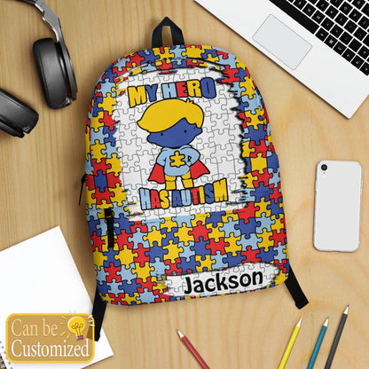 Autism Backpack : My Hero Has Autism