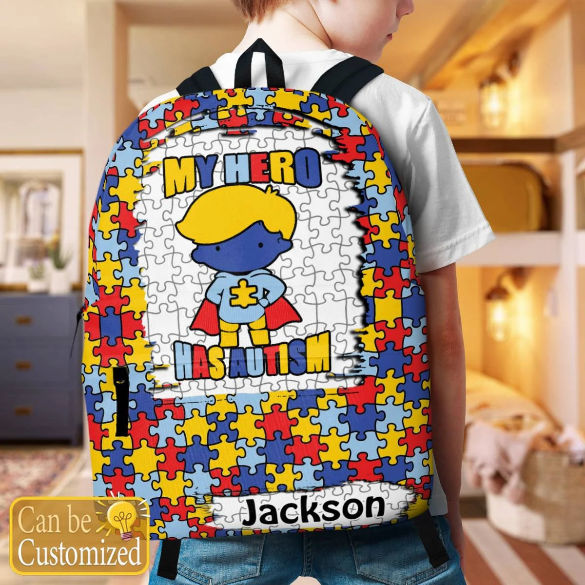Autism Backpack : My Hero Has Autism