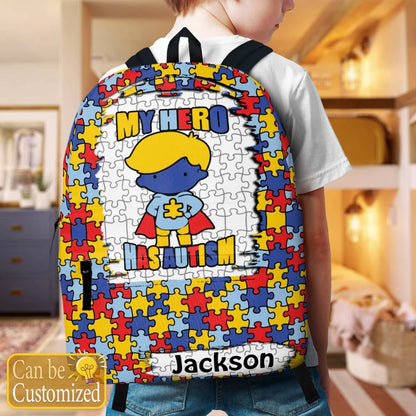 Autism Backpack : My Hero Has Autism