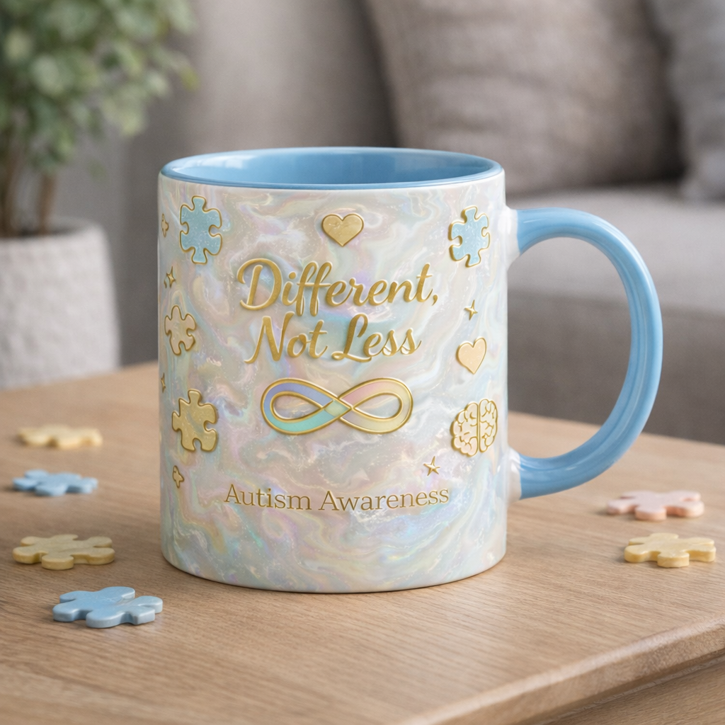 Accent Mug – Autism Awareness (Made in USA)
