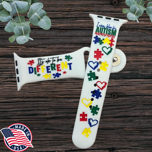 Autism Silicone Band Watch :It's Ok To Be Different