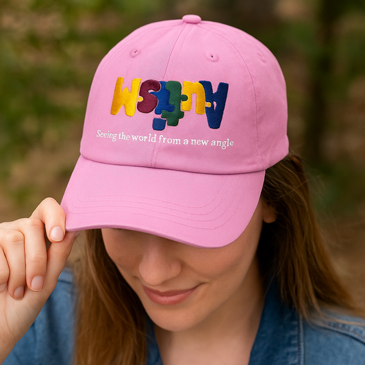 Autism Embroidered Cap – Autism Seeing The World From A Different Angle