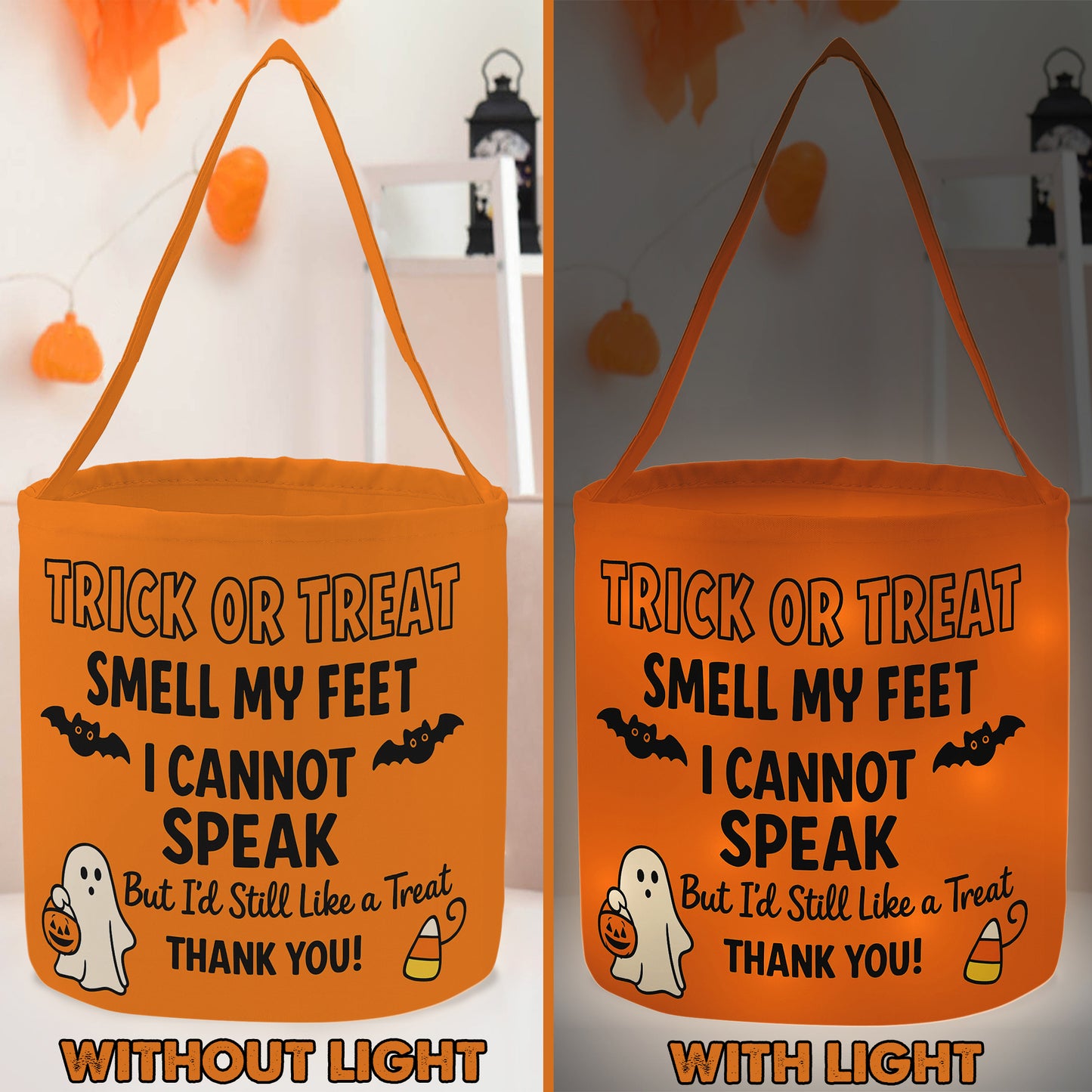 🎃 Trick or Treat Candy Basket – Non-Verbal Friendly