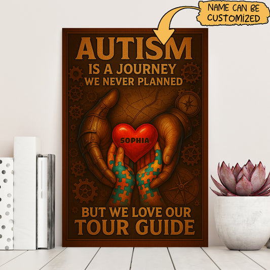 Autism Journey Poster/Canvas – We Love Our Guide