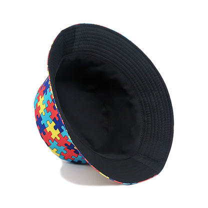 Autism Puzzle Bucket Hat (Buy 1 Get 1 Free - 2 Hats Total)