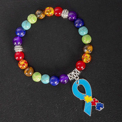 Colorful Puzzle Charm Bracelet for Autism Awareness  - BUY 1 GET 1 FREE!