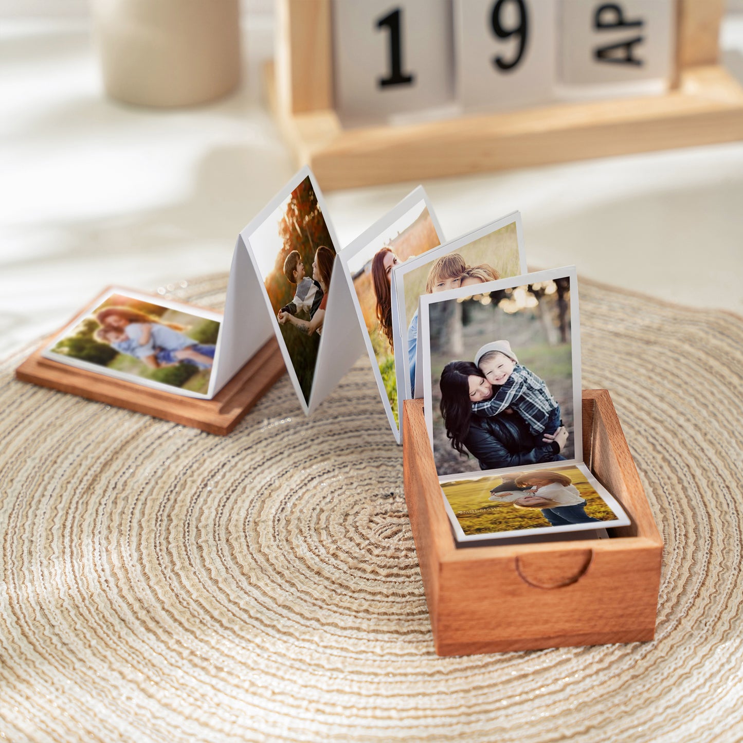 Autism Mom & Son Pull Out Photo Box – "You'll Never Walk Alone"
