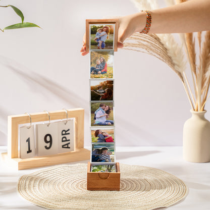 Autism Mom & Son Pull Out Photo Box – "You'll Never Walk Alone"