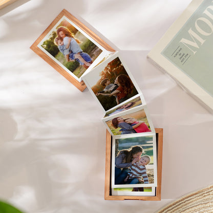 Autism Mom & Son Pull Out Photo Box – "You'll Never Walk Alone"