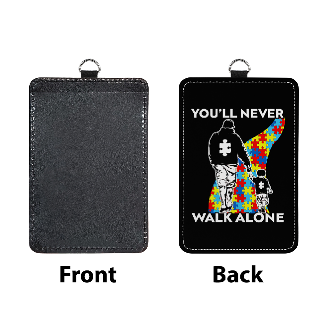 You’ll Never Walk Alone – PU Leather Card Holder