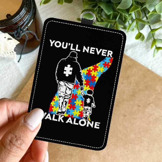 You’ll Never Walk Alone – PU Leather Card Holder