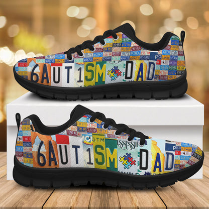 Autism Awareness Sneakers : Autism Dad