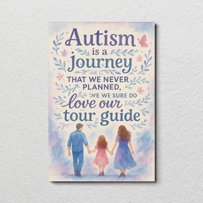 Autism Journey Poster/Canvas – We Love Our Guide