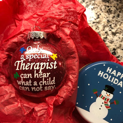 Special needs Teacher Gift Ornament Autism