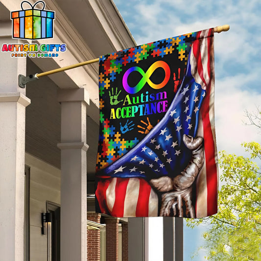 Autism Pride Flag, Autism Acceptance House Flag