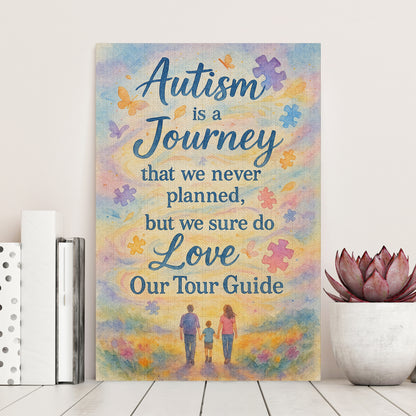 Autism Journey Poster/Canvas – We Love Our Guide